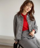 【エニィ スィス/any SiS】の【洗える】ストレッチライトデニム ジャケット 人気、トレンドファッション・服の通販 founy(ファニー) ファッション Fashion レディースファッション WOMEN アウター Coat Outerwear ジャケット Jackets デニムジャケット Denim Jackets インディゴ Indigo 春 Spring 洗える Washable コイン Coin コンパクト Compact ショルダー Shoulder ジャケット Jacket ストレッチ Stretch スリーブ Sleeve デニム Denim ドロップ Drop ブリーチ Bleach ベーシック Basic S/S・春夏 Ss・Spring/Summer NEW・新作・新着・新入荷 New Arrivals 夏 Summer thumbnail グレー|ID: prp329100004301310 ipo3291000000029818698