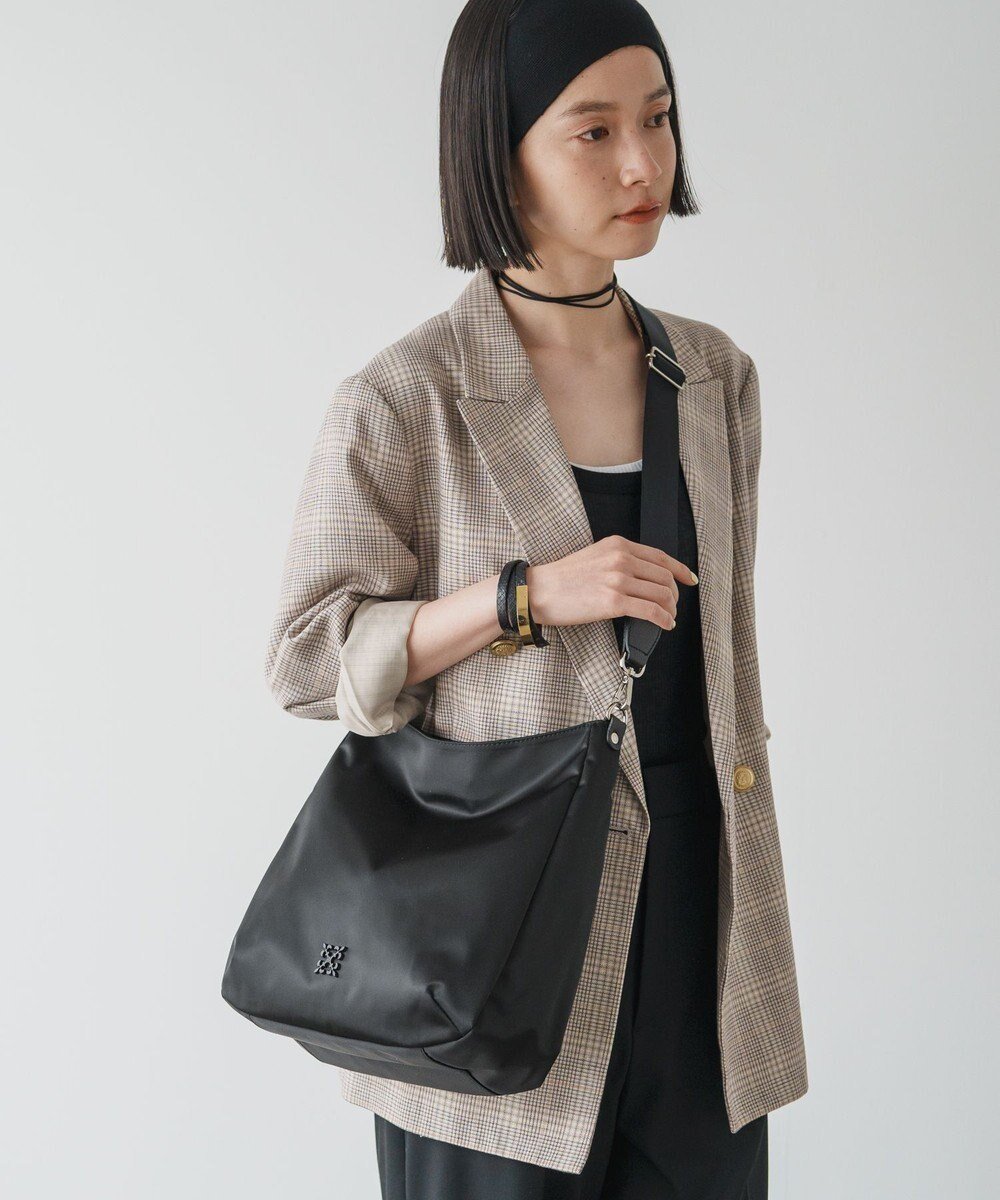 【ラシット/russet】のラージショルダーバッグ【クラウズナイロン】(CE-1468) インテリア・キッズ・メンズ・レディースファッション・服の通販 founy(ファニー) ファッション Fashion レディースファッション Fashion for Women 傘 Umbrella, Parasol サテン Satin, Glossy Fabric シンプル Simple, Minimal 財布 Wallet, Purse タオル Towel, Bath Towel 手帳 Planner, Notebook ハンカチ Handkerchief, Hanky プレート Plate, Dish ポケット Pocket, Pocket Detail ポーチ Pouch, Small Case マグネット Magnet, Magnetic Closure モチーフ Motif, Design Theme 無地 Plain, Solid Color 再入荷 Restock / Back in Stock おすすめ Recommended / Our Picks 日本製 Made In Japan エレガント 上品 Elegant Black|ID: prp329100004301322 ipo3291000000032695615