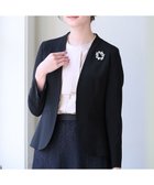 【エニィ スィス/any SiS】の【洗える】セレモニーダブルクロス カラーレス ジャケット 人気、トレンドファッション・服の通販 founy(ファニー) ファッション Fashion レディースファッション WOMEN アウター Coat Outerwear ジャケット Jackets ノーカラージャケット No Collar Leather Jackets シンプル Simple ジャケット Jacket ストレッチ Stretch セレモニー Ceremony ビジネス 仕事 通勤 Business ブローチ Brooch 人気 Popularity 再入荷 Restock/Back In Stock/Re Arrival 定番 Standard 洗える Washable A/W・秋冬 Aw・Autumn/Winter・Fw・Fall-Winter thumbnail ブラック|ID: prp329100004301389 ipo3291000000030127467