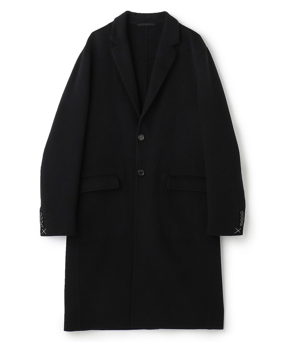 【ジョゼフ オム/JOSEPH HOMME / MEN】のDOUBLE FACE CASHMERE CHESTER FIELD COAT インテリア・キッズ・メンズ・レディースファッション・服の通販 founy(ファニー) 　ファッション　Fashion　メンズファッション　MEN　アウター　Coats Outerwear/Men　モッズ/フィールドコート　Mods Field Coats　カシミヤ　Cashmere　ジャケット　Jacket　チェスターコート　Chester Coat　デニム　Denim　フラット　Flat　フラップ　Flap　ポケット　Pocket　リラックス　Relax　A/W・秋冬　Aw・Autumn/Winter・Fw・Fall-Winter　再入荷　Restock/Back In Stock/Re Arrival　ブラック系|ID: prp329100004302226 ipo3291000000030138230