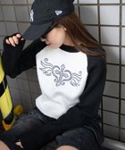 【ウィゴー/WEGO】のフラッフィーラグランちびニット 柄2|ID:prp329100004305306