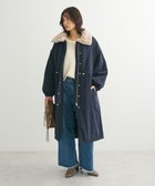 【グリーンパークス/Green Parks】の・ELENCARE DUE 中綿モッズコート Navy|ID: prp329100004305368 ipo3291000000029990789