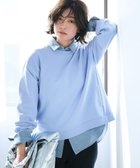 【23区/NIJYUSANKU】の【WEB 一部店舗限定カラーあり/Oggi2月号掲載】カラー スウェット アクアマリン|ID: prp329100004306788 ipo3291000000031970322