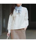 【23区/NIJYUSANKU】の【WEB 一部店舗限定カラーあり/Oggi2月号掲載】カラー スウェット パール|ID: prp329100004306788 ipo3291000000031970327