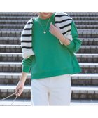 【23区/NIJYUSANKU】の【WEB 一部店舗限定カラーあり/Oggi2月号掲載】カラー スウェット [一部店舗限定カラー]エメラルド|ID: prp329100004306788 ipo3291000000031970328