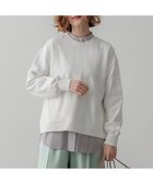 【23区/NIJYUSANKU】の【WEB 一部店舗限定カラーあり/Oggi2月号掲載】カラー スウェット 人気、トレンドファッション・服の通販 founy(ファニー) 雑誌掲載アイテム Magazine Items ファッション雑誌 Fashion Magazines オッジ Oggi ファッション Fashion レディースファッション Ladies' Fashion Online トップス・カットソー Tops/Tshirt シャツ/ブラウス Shirts/Blouses パーカ Sweats ロング / Tシャツ T-Shirts スウェット Sweat カットソー Cut and Sewn 春 Spring カットソー Cut And Sew コイン Coin スウェット Sweat ストーン Stone 雑誌 Magazine ターコイズ Turquoise ダイヤモンド Diamond デニム Denim 定番 Standard 2月号 February Issue ネックレス Necklace 人気 Popularity バランス Balance パール Pearl フィット Fit フェミニン Feminine プレート Plate ポケット Pocket thumbnail [一部店舗限定カラー]ダイヤモンド|ID: prp329100004306788 ipo3291000000032539914