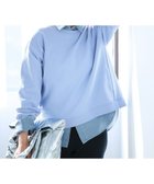 【23区/NIJYUSANKU】の【WEB 一部店舗限定カラーあり/Oggi2月号掲載】カラー スウェット アクアマリン|ID: prp329100004306788 ipo3291000000035373748