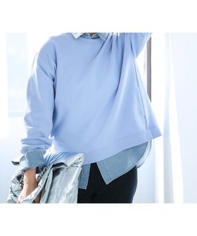 【23区/NIJYUSANKU】 【WEB 一部店舗限定カラーあり/Oggi2月号掲載】カラー スウェット人気、トレンドファッション・服の通販 founy(ファニー) 雑誌掲載アイテム Magazine Picks & Fashion Features ファッション雑誌 Fashion Magazines オッジ Oggi ファッション Fashion レディースファッション Fashion for Women トップス・カットソー Cut & Sew Tops シャツ・ブラウス・オフィスカジュアル Elegant Blouses & Button-Ups レディースパーカー・カジュアルフーディー Casual Hoodies & Sweatshirts ロングTシャツ・Tシャツ Longline T-Shirts & Tees スウェット・クルーネックトップス Sweatshirts & Crewnecks / Relaxed Fit Sweat Tops カットソー・ベーシックTシャツ Cut-and-Sewn Tops / Stretch Tees & Basics 春 Spring カットソー Cut and Sewn Top コイン Coin, Coin Design スウェット / スエット Sweatshirt, Sweatwear ストーン Stone, Gem-Like 雑誌 Magazine, Fashion Magazine ターコイズ Turquoise, Blue-Green ダイヤモンド Diamond, Brilliant Cut デニム Denim, Jeans Material 定番 Standard, Basic Item 2月号 February Issue, Feb. Edition ネックレス Necklace, Pendant Necklace 人気 Popular, Best Seller バランス Balance, Style Balance パール Pearl, Pearl Accent フィット Fit, Slim Fit フェミニン Feminine, Girly プレート Plate, Dish ポケット Pocket, Pocket Detail |ID:prp329100004306788