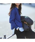 【23区/NIJYUSANKU】の【WEB 一部店舗限定カラーあり/Oggi2月号掲載】カラー スウェット サファイア|ID: prp329100004306788 ipo3291000000035549603