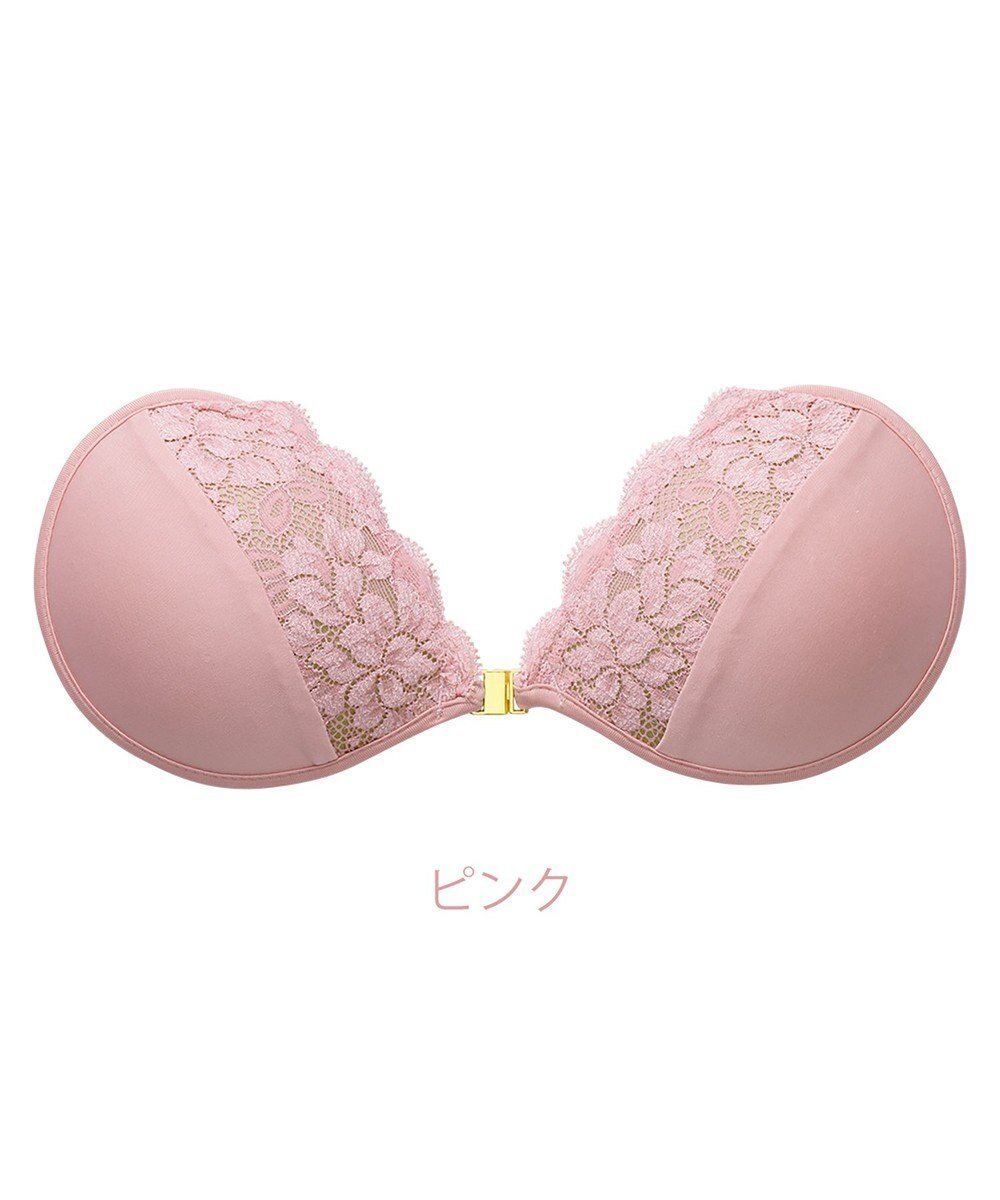 【ブラデリス ニューヨーク/BRADELIS New York】の【NuBra / ボリュームアップ】パテッドヌーブラ クララ デザインヌーブラ ストラップレス バックレス インテリア・キッズ・メンズ・レディースファッション・服の通販 founy(ファニー) 　ファッション　Fashion　レディースファッション　WOMEN　バッグ　Bag　アンダー　Under　エレガント 上品　Elegant　オイル　Oil　オフショルダー　Off Shoulder　キャミソール　Camisole　コレクション　Collection　軽量　Lightweight　ショルダー　Shoulder　シリコン　Silicon　タオル　Towel　ドレス　Dress　人気　Popularity　パイピング　Piping　フォルム　Form　ブラジャー　Bra　ランジェリー　Lingerie　レース　Race　A/W・秋冬　Aw・Autumn/Winter・Fw・Fall-Winter　NEW・新作・新着・新入荷　New Arrivals　おすすめ　Recommend　結婚式　Wedding Ceremony　ピンク|ID: prp329100004306795 ipo3291000000029863353