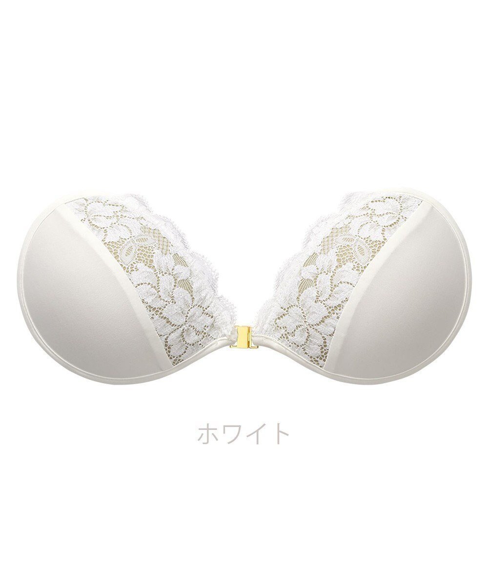 【ブラデリス ニューヨーク/BRADELIS New York】の【NuBra / ボリュームアップ】パテッドヌーブラ クララ デザインヌーブラ ストラップレス バックレス インテリア・キッズ・メンズ・レディースファッション・服の通販 founy(ファニー) 　ファッション　Fashion　レディースファッション　WOMEN　バッグ　Bag　アンダー　Under　エレガント 上品　Elegant　オイル　Oil　オフショルダー　Off Shoulder　キャミソール　Camisole　コレクション　Collection　軽量　Lightweight　ショルダー　Shoulder　シリコン　Silicon　タオル　Towel　ドレス　Dress　人気　Popularity　パイピング　Piping　フォルム　Form　ブラジャー　Bra　ランジェリー　Lingerie　レース　Race　A/W・秋冬　Aw・Autumn/Winter・Fw・Fall-Winter　NEW・新作・新着・新入荷　New Arrivals　おすすめ　Recommend　結婚式　Wedding Ceremony　ホワイト|ID: prp329100004306795 ipo3291000000029863354