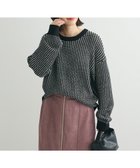 【グリーンパークス/Green Parks】の・ELENCARE DUE タック編バイカラーニット 人気、トレンドファッション・服の通販 founy(ファニー) ファッション Fashion レディースファッション WOMEN トップス・カットソー Tops/Tshirt ニット Knit Tops NEW・新作・新着・新入荷 New Arrivals A/W・秋冬 Aw・Autumn/Winter・Fw・Fall-Winter ショルダー Shoulder セーター Sweater ドロップ Drop ボトム Bottom ポケット Pocket 無地 Plain Color thumbnail Black|ID: prp329100004306844 ipo3291000000029863680