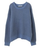 【グリーンパークス/Green Parks】の・ELENCARE DUE タック編バイカラーニット 人気、トレンドファッション・服の通販 founy(ファニー) ファッション Fashion レディースファッション WOMEN トップス・カットソー Tops/Tshirt ニット Knit Tops NEW・新作・新着・新入荷 New Arrivals A/W・秋冬 Aw・Autumn/Winter・Fw・Fall-Winter ショルダー Shoulder セーター Sweater ドロップ Drop ボトム Bottom ポケット Pocket 無地 Plain Color thumbnail Blue|ID: prp329100004306844 ipo3291000000029863683