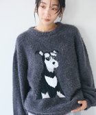 【クラフトスタンダードブティック/CRAFT STANDARD BOUTIQUE】のアニマルシャギーニットプルオーバー Charcoal Gray|ID: prp329100004306867 ipo3291000000029863767