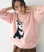 【クラフトスタンダードブティック/CRAFT STANDARD BOUTIQUE】のアニマルシャギーニットプルオーバー Light Pink|ID: prp329100004306867 ipo3291000000029863769