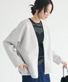 【クラフトスタンダードブティック/CRAFT STANDARD BOUTIQUE】の圧縮ウール風ZIP付きジャケット Gray|ID: prp329100004306906 ipo3291000000029863939