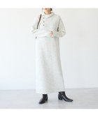 【クラフトスタンダードブティック/CRAFT STANDARD BOUTIQUE】の洗える/ハイネックネップニットワンピース White|ID: prp329100004306911 ipo3291000000029864052