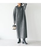 【クラフトスタンダードブティック/CRAFT STANDARD BOUTIQUE】の洗える/ハイネックネップニットワンピース Charcoal Gray|ID: prp329100004306911 ipo3291000000029864056