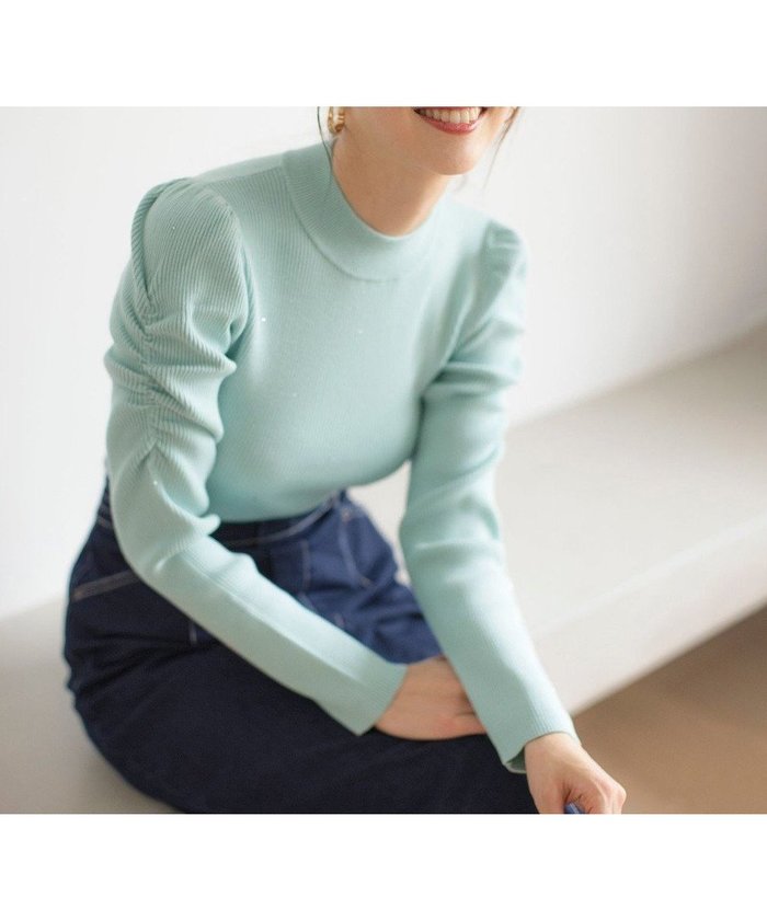 【エニィ スィス/any SiS】の【洗える】ビジュー プルオーバー インテリア・キッズ・メンズ・レディースファッション・服の通販 founy(ファニー) https://founy.com/ ファッション Fashion レディースファッション WOMEN トップス・カットソー Tops/Tshirt ニット Knit Tops プルオーバー Pullover インナー Inner ギャザー Gather ストレッチ Stretch ストーン Stone セーター Sweater ドット Dot ビジュー Bijou フェミニン Feminine リブニット Rib Knit エレガント 上品 Elegant 夏 Summer NEW・新作・新着・新入荷 New Arrivals 春 Spring S/S・春夏 Ss・Spring/Summer 洗える Washable |ID: prp329100004307088 ipo3291000000031977298