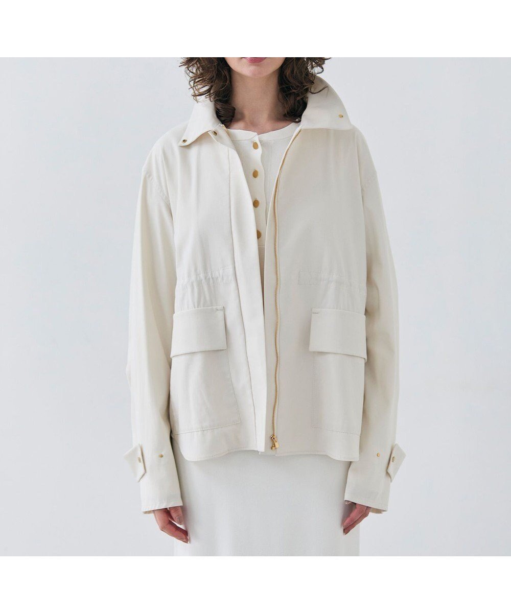 【ベイジ,/BEIGE,】のIBERIS / スタンドカラーブルゾン 人気、トレンドファッション・服の通販 founy(ファニー) 　ファッション　Fashion　レディースファッション　WOMEN　アウター　Coat Outerwear　ジャケット　Jackets　ブルゾン　Blouson/Jackets　NEW・新作・新着・新入荷　New Arrivals　S/S・春夏　Ss・Spring/Summer　エレガント 上品　Elegant　ジャケット　Jacket　スタンド　Stand　ハーフ　Half　ブルゾン　Blouson　ワイド　Wide　ヴィンテージ　Vintage　夏　Summer　春　Spring　 other-1|ID: prp329100004308285 ipo3291000000029874400