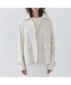 【ベイジ,/BEIGE,】の【Precious 4月号掲載】IBERIS / スタンドカラーブルゾン Ecru|ID: prp329100004308285 ipo3291000000031988215
