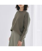 【アイシービー/iCB】の【WEB限定カラーあり・洗える】コットンポリエステルスムース ニットプルオーバー カーキ系|ID: prp329100004308291 ipo3291000000031975620
