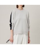 【アイシービー/iCB】の【WEB限定カラーあり・洗える】コットンポリエステルスムース ニットプルオーバー トープ×ブラック系[前後配色]|ID: prp329100004308291 ipo3291000000031975623