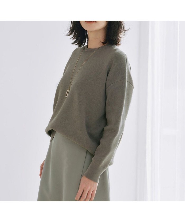 【アイシービー/iCB】の【WEB限定カラーあり・洗える】コットンポリエステルスムース ニットプルオーバー インテリア・キッズ・メンズ・レディースファッション・服の通販 founy(ファニー) https://founy.com/ ファッション Fashion レディースファッション Fashion for Women トップス・カットソー Cut & Sew Tops ニット Knit Tops & Sweaters カジュアルプルオーバー・ニットトップス Pullovers & Knit Tops / Casual Pullovers 春 Spring 洗える Machine Washable コンパクト Compact, Small Size セーター Sweater, Knitwear フラット Flat, Flat Shoes ボトム Bottoms, Lower Wear リュクス Luxury, Elegant, High-End, Chic S/S・春夏 SS, Spring/Summer, Warm Season 夏 Summer 2025年 2025 2025春夏・S/S Spring/Summer 2025 SS25 |ID: prp329100004308291 ipo3291000000036112809