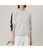 【アイシービー/iCB】の【WEB限定カラーあり・洗える】コットンポリエステルスムース ニットプルオーバー トープ×ブラック系[前後配色]|ID: prp329100004308291 ipo3291000000036112822