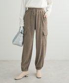 【グリーンパークス/Green Parks】の・ELENCARE DUE コーデュロイカーゴパンツ Gray Beige|ID: prp329100004308294 ipo3291000000029874438