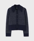 【ポール スミス/Paul Smith】のブークレ ニット ブルゾン ネイビー|ID: prp329100004308311 ipo3291000000029874501