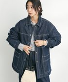 【クラフトスタンダードブティック/CRAFT STANDARD BOUTIQUE】のデニム裏キルトコート Indigo|ID: prp329100004308347 ipo3291000000029874679