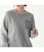 【クラフトスタンダードブティック/CRAFT STANDARD BOUTIQUE】のチュールドッキングニットプルオーバー Gray|ID: prp329100004308350 ipo3291000000029874688