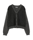 【クラフトスタンダードブティック/CRAFT STANDARD BOUTIQUE】のチュールドッキングニットカーディガン Black|ID: prp329100004308353 ipo3291000000029874702