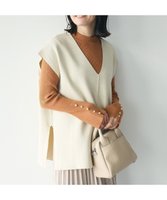 【クラフトスタンダードブティック/CRAFT STANDARD BOUTIQUE】のVネックミラノリブニットベスト 人気、トレンドファッション・服の通販 founy(ファニー) ファッション Fashion レディースファッション WOMEN アウター Coat Outerwear トップス・カットソー Tops/Tshirt ニット Knit Tops ベスト/ジレ Gilets/Vests Vネック V-Neck NEW・新作・新着・新入荷 New Arrivals 2024年 2024 2024-2025秋冬・A/W Aw/Autumn/Winter/Fw/Fall/2024-2025 A/W・秋冬 Aw・Autumn/Winter・Fw・Fall-Winter おすすめ Recommend スリット Slit フロント Front ベスト Vest ポケット Pocket ロング Long ワイド Wide ワッフル Waffle |ID:prp329100004308440