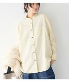 【クラフトスタンダードブティック/CRAFT STANDARD BOUTIQUE】の綿ビエラ起毛バンドカラーシャツ Ivory|ID: prp329100004308441 ipo3291000000029875068