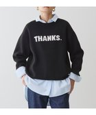 【アメリカンホリック/AMERICAN HOLIC】のバイパチTHANKS.ジャガードニットPO Black|ID: prp329100004308460 ipo3291000000029875138