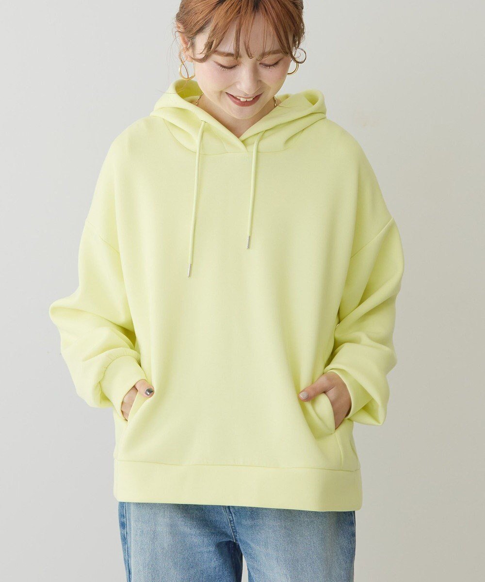 【アメリカンホリック/AMERICAN HOLIC】のフーディーポンチプルオーバー インテリア・キッズ・メンズ・レディースファッション・服の通販 founy(ファニー) 　ファッション　Fashion　レディースファッション　Fashion for Women　トップス・カットソー　Cut & Sew Tops　レディースパーカー・カジュアルフーディー　Casual Hoodies & Sweatshirts　カジュアルプルオーバー・ニットトップス　Pullovers & Knit Tops / Casual Pullovers　スウェット・クルーネックトップス　Sweatshirts & Crewnecks / Relaxed Fit Sweat Tops　スウェット / スエット　Sweatshirt, Sweatwear　フォルム　Silhouette, Form　ベーシック　Basic, Essential　ボトム　Bottoms, Lower Wear　夏　Summer　春　Spring　S/S・春夏　SS, Spring/Summer, Warm Season　Light Yellow|ID: prp329100004309880 ipo3291000000033196517