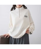 【ウィゴー/WEGO】のラインハーフジップBIGスウェット 人気、トレンドファッション・服の通販 founy(ファニー) ファッション Fashion レディースファッション WOMEN トップス・カットソー Tops/Tshirt パーカ Sweats スウェット Sweat 春 Spring ショート Short スウェット Sweat スマホ Smartphone デニム Denim 長袖 Long Sleeve ハーフ Half ロング Long 再入荷 Restock/Back In Stock/Re Arrival S/S・春夏 Ss・Spring/Summer プチプライス・低価格 Affordable おすすめ Recommend 夏 Summer thumbnail オフホワイト|ID: prp329100004309954 ipo3291000000029886431