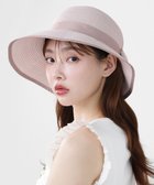 【トッカ/TOCCA】の【UV97%以上カット・吸水速乾・抗菌防臭・洗える・サイズ調整可】BACK RIBBON HAT ハット ピンク系|ID: prp329100004310003 ipo3291000000031671402