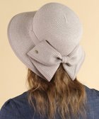 【トッカ/TOCCA】の【UV97%以上カット・吸水速乾・抗菌防臭・洗える・サイズ調整可】BACK RIBBON HAT ハット ベージュ系|ID: prp329100004310003 ipo3291000000031671403