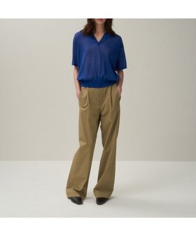 【エイトン/ATON】 ORGANIC COTTON TWILL イージーパンツ人気、トレンドファッション・服の通販 founy(ファニー) ファッション Fashion レディースファッション WOMEN パンツ Pants インド India オーガニック Organic 春 Spring ギャザー Gather ストレート Straight ツイル Twill ドレープ Drape S/S・春夏 Ss・Spring/Summer NEW・新作・新着・新入荷 New Arrivals 夏 Summer |ID:prp329100004311688