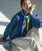 【23区/NIJYUSANKU】の【Oggi3月号掲載/洗える】ライトダンガリー クロップド ボリュームスリーブ シャツ インディゴ|ID: prp329100004311693 ipo3291000000035376947