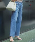 【23区/NIJYUSANKU】の【RED CARD TOKYO×23区/VERY3月号掲載】デニム ライン ワイドパンツ ライトブルー系|ID: prp329100004311695 ipo3291000000032289542