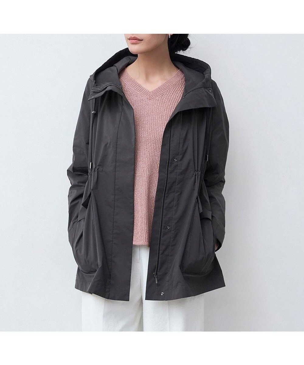 【アイシービー/iCB】の【撥水加工】メモリーストレッチタフタ マウンテンパーカー 人気、トレンドファッション・服の通販 founy(ファニー) 　ファッション　Fashion　レディースファッション　WOMEN　アウター　Coat Outerwear　コート　Coats　ジャケット　Jackets　モッズ/フィールドコート　Mods Coats/Field Coats　春　Spring　ジャケット　Jacket　ストレッチ　Stretch　タフタ　Taffeta　ドローストリング　Drawstring　パーカー　Hoodie　フラップ　Flap　ポケット　Pocket　ミドル　Middle　ミリタリー　Military　モッズコート　Mod Coat　ヨーク　Yoke　S/S・春夏　Ss・Spring/Summer　夏　Summer　2025年　2025　2025春夏・S/S　Ss,Spring/Summer,2025　 other-1|ID: prp329100004311697 ipo3291000000031941519