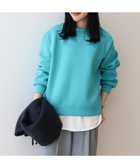 【アメリカンホリック/AMERICAN HOLIC】のサイドスリットポンチプルオーバー Blue Green|ID: prp329100004311699 ipo3291000000033595117