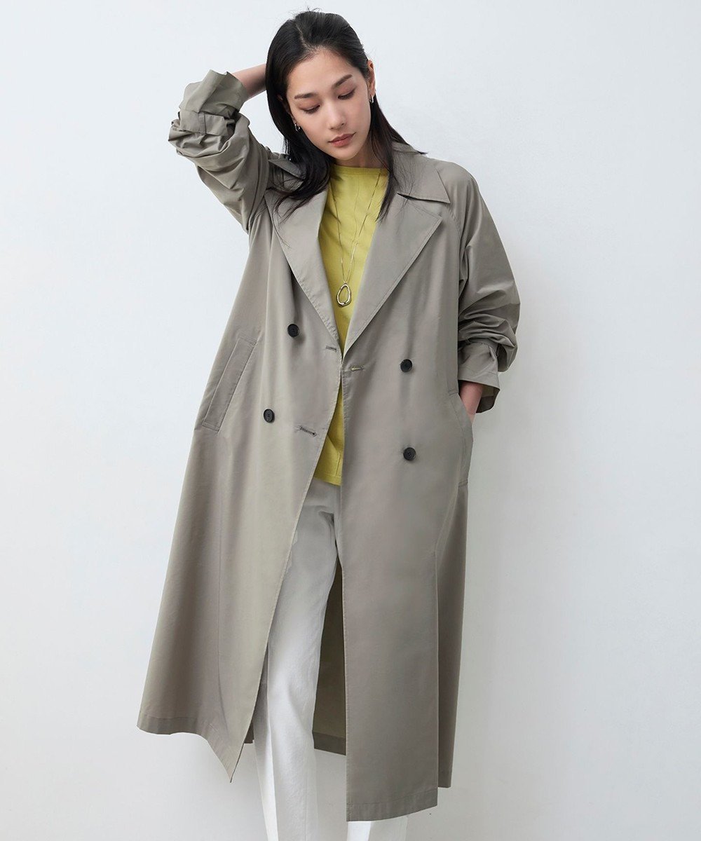 【アイシービー/iCB】の【撥水加工】メモリーストレッチタフタ トレンチコート 人気、トレンドファッション・服の通販 founy(ファニー) 　ファッション　Fashion　レディースファッション　Fashion for Women　アウター　Coat / Outerwear Collection　コート・ロングコート・ピーコート　Long Coats, Peacoats & More　レディースジャケット・軽アウター　Jackets　トレンチコート / 春秋の定番アウター　Trench Coats　春　Spring　シンプル　Simple, Minimal　ジャケット　Jacket, Outerwear　ストレッチ　Stretch, Stretchy Fabric　タフタ　Taffeta, Structured Fabric　トレンチ　Trench, Trench Coat　バランス　Balance, Style Balance　パーカー　Hoodie, Parka　ブラウジング　Blouson Silhouette, Cinched Waist　S/S・春夏　SS, Spring/Summer, Warm Season　おすすめ　Recommended / Our Picks　夏　Summer　2025年　2025　2025春夏・S/S　Spring/Summer 2025 SS25　 other-1|ID: prp329100004311708 ipo3291000000035723772
