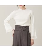 【エニィ スィス/any SiS】の【洗える】シアーディテール ニット 人気、トレンドファッション・服の通販 founy(ファニー) ファッション Fashion レディースファッション WOMEN トップス・カットソー Tops/Tshirt ニット Knit Tops NEW・新作・新着・新入荷 New Arrivals A/W・秋冬 Aw・Autumn/Winter・Fw・Fall-Winter インナー Inner シアー Sheer ストレッチ Stretch スリーブ Sleeve セーター Sweater トレンド Trend フレア Flare リブニット Rib Knit エレガント 上品 Elegant 洗える Washable thumbnail オフ|ID: prp329100004311709 ipo3291000000029895522