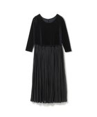 【チャコット/Chacott】のvelour combi dress ブラック(ロベット)|ID: prp329100004311719 ipo3291000000029895566