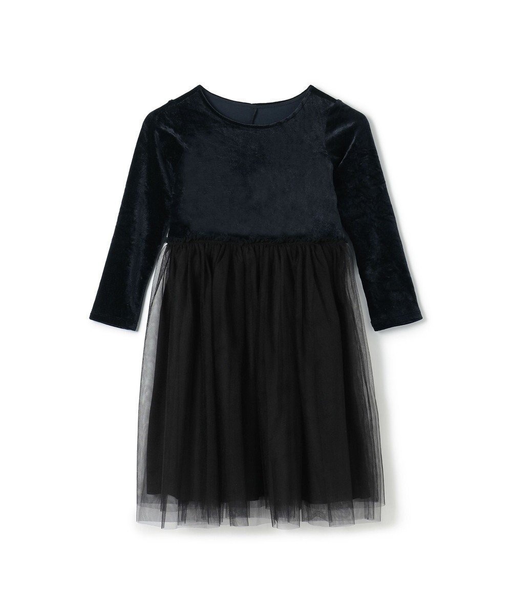 【チャコット/Chacott / KIDS】のvelour combi dress (kids) 人気、トレンドファッション・服の通販 founy(ファニー) 　ファッション　Fashion　キッズファッション　KIDS　ワンピース　Dress/Kids　ベロア　Velor　冬　Winter　 other-1|ID: prp329100004313070 ipo3291000000029908938